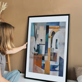 Abstract painting - Colors of Mallorca II