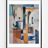 Abstract painting - Colors of Mallorca II