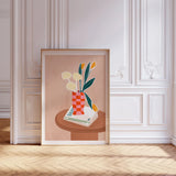 Checkered Vase