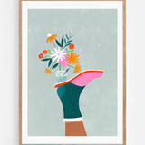 Floral Shoe