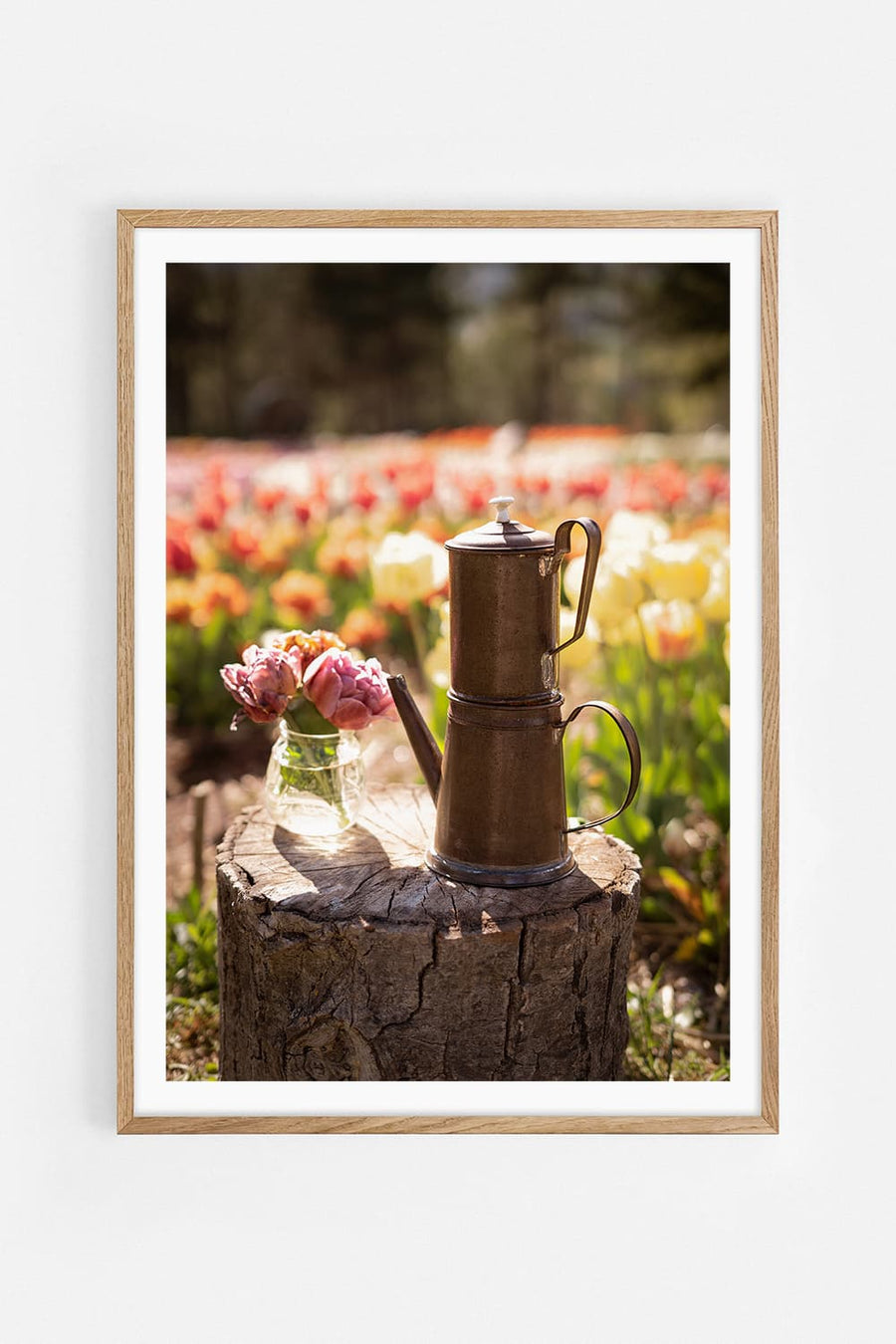 Flowers, water and light