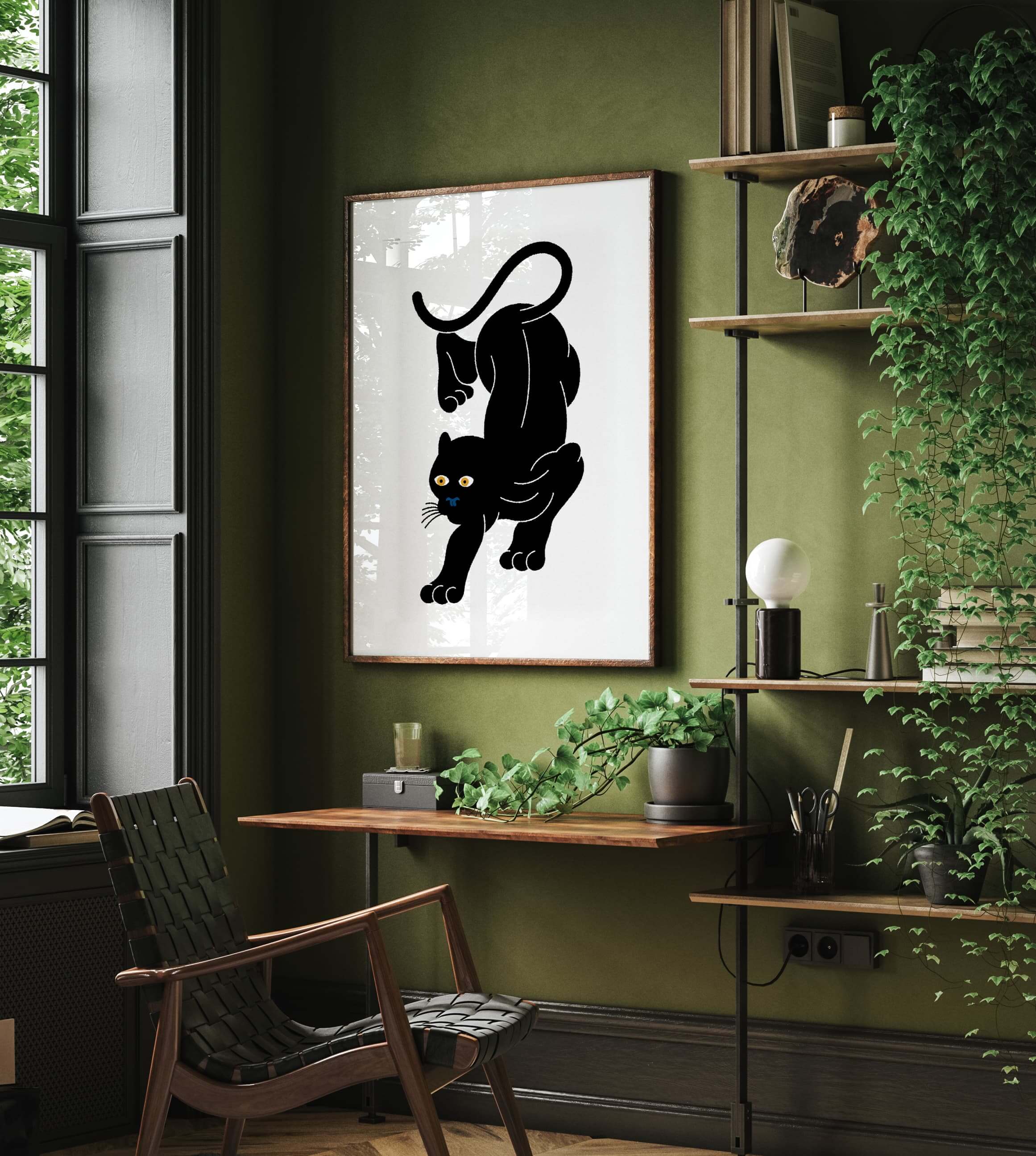 Homage to Enzo Mari Art Print | Egg Doodle x decollective