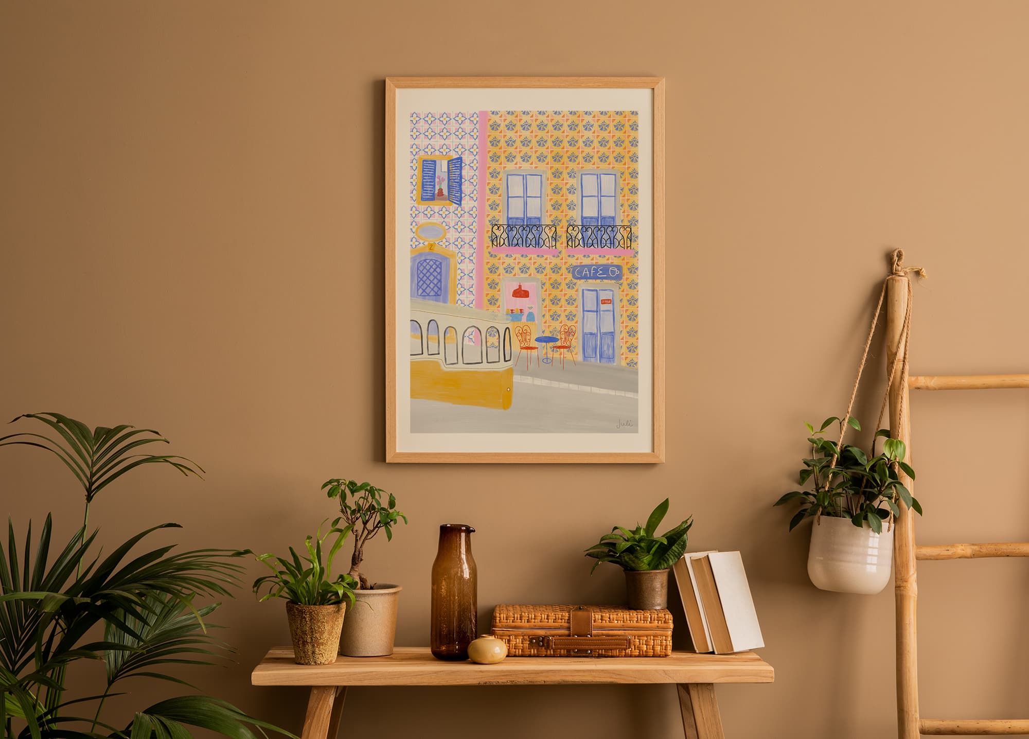 Lisboa Art Print | Julieta Fama x decollective
