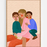 Mum and two boys