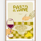 Pasta and Wine