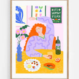 Vermut o'clock Art Print | Julieta Fama x decollective