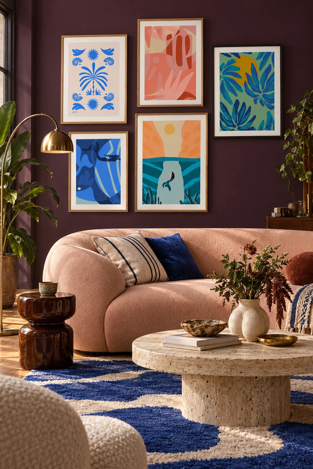 Framed art by Bita Farias