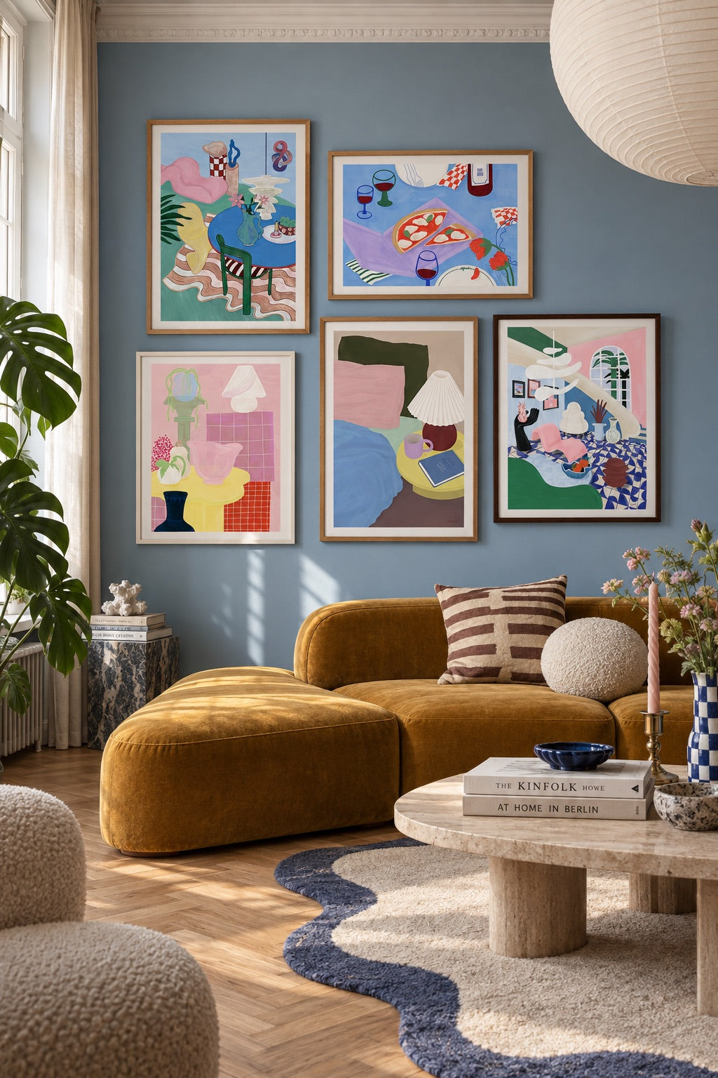 Framed art by Frauke Schyroki