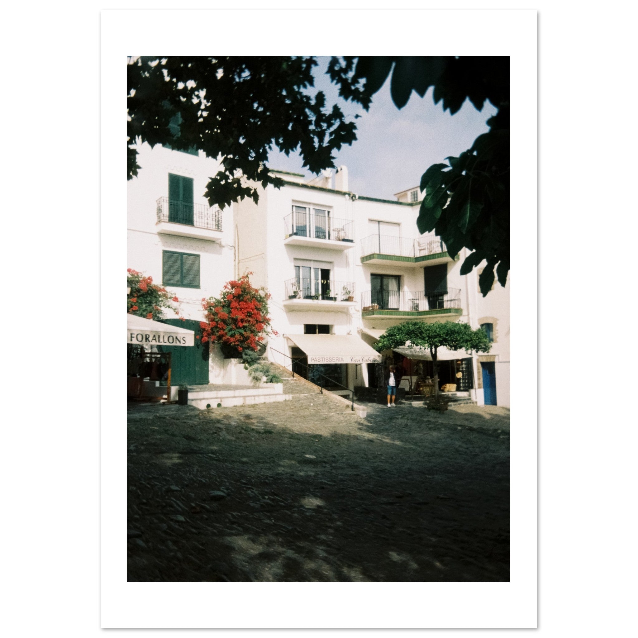 Cadaqués houses Art Print | Nuria Crosas x decollective