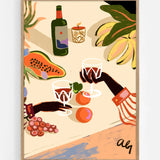 Cheers to you — Illustration art print by Arty Guava | Buy wall art online | Decollective