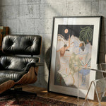 Moonlightdance by Arty Guava — framed art print in interior | Decollective