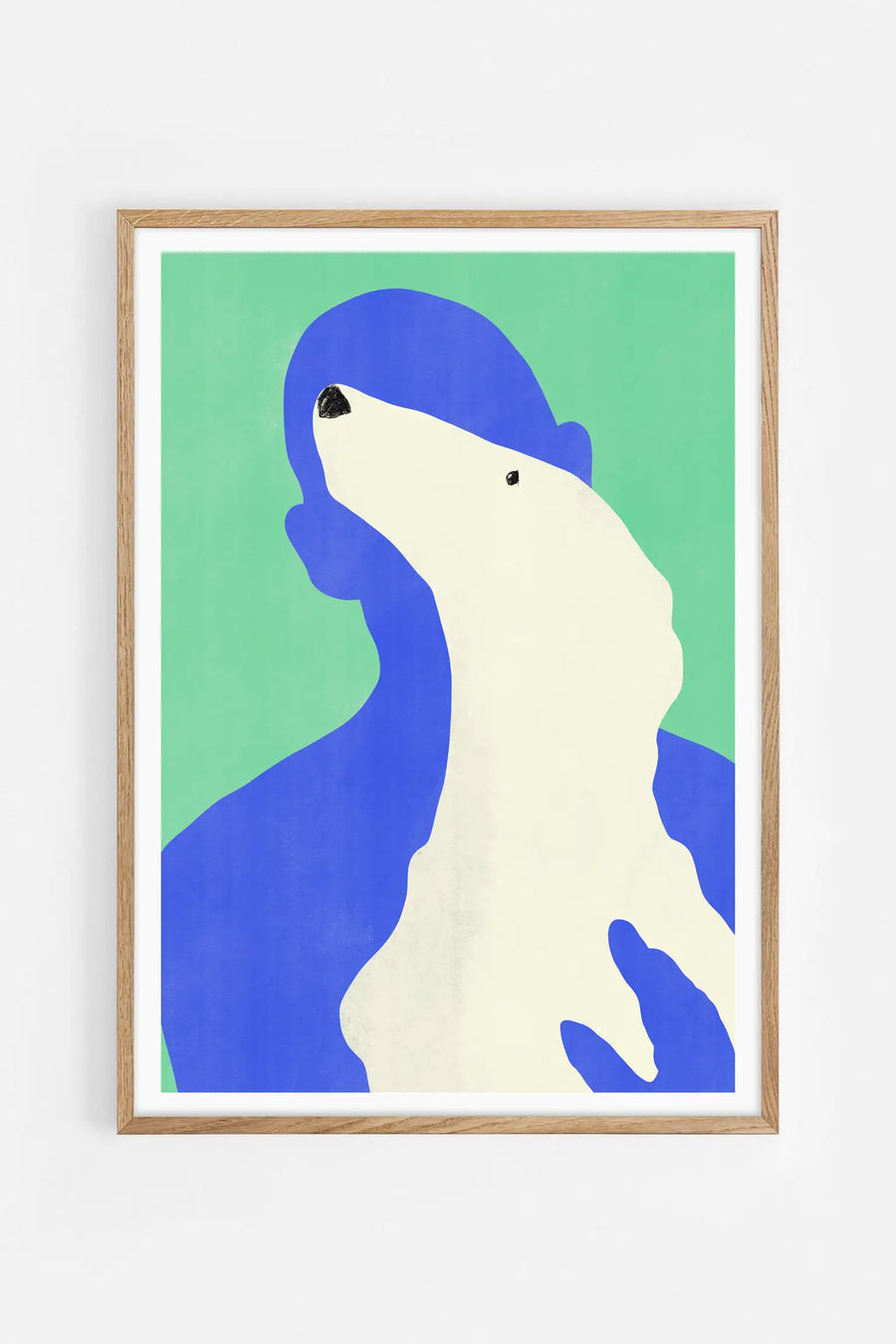 Gentle Bear Embrace — Illustration art print by Little Dean | Buy wall art online | Decollective