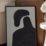 Floating Black Figure