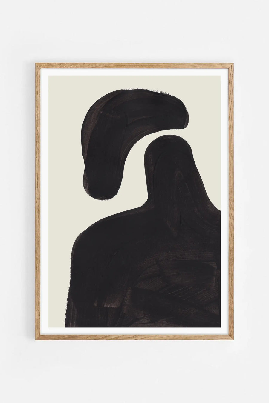 Floating Black Figure — Illustration art print by Ejaaz Haniff | Buy wall art online | Decollective
