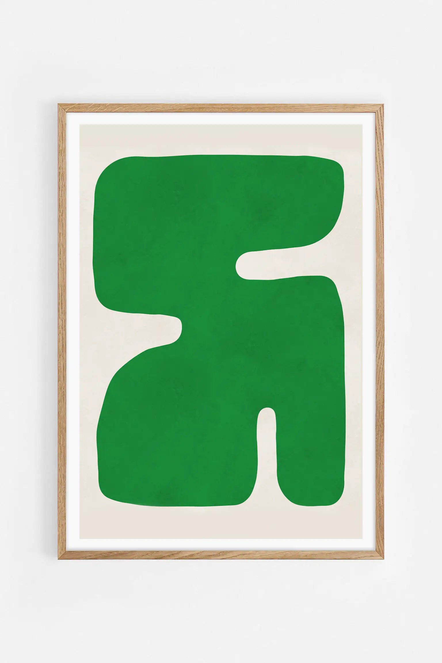 Modern Organic Green — Illustration art print by Vitor Costa | Buy wall art online | Decollective