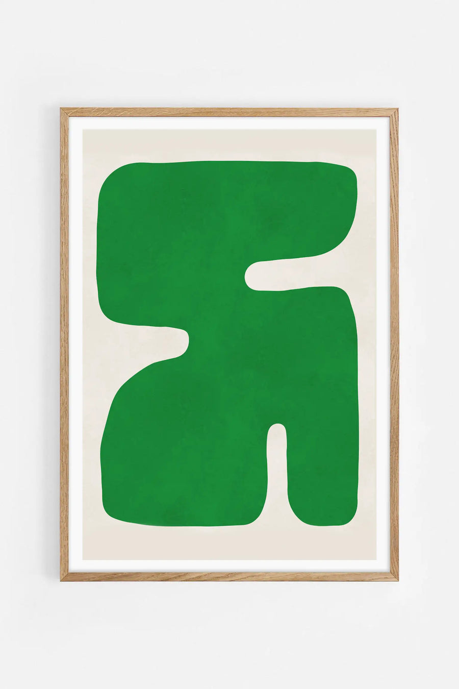 Modern Organic Green — Illustration art print by Vitor Costa | Buy wall art online | Decollective