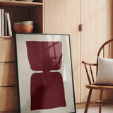 Curved Red Form