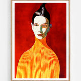 Stylized Woman Portrait