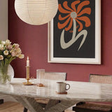 Abstract Orange Flower