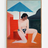 Summer Woman Ocean View