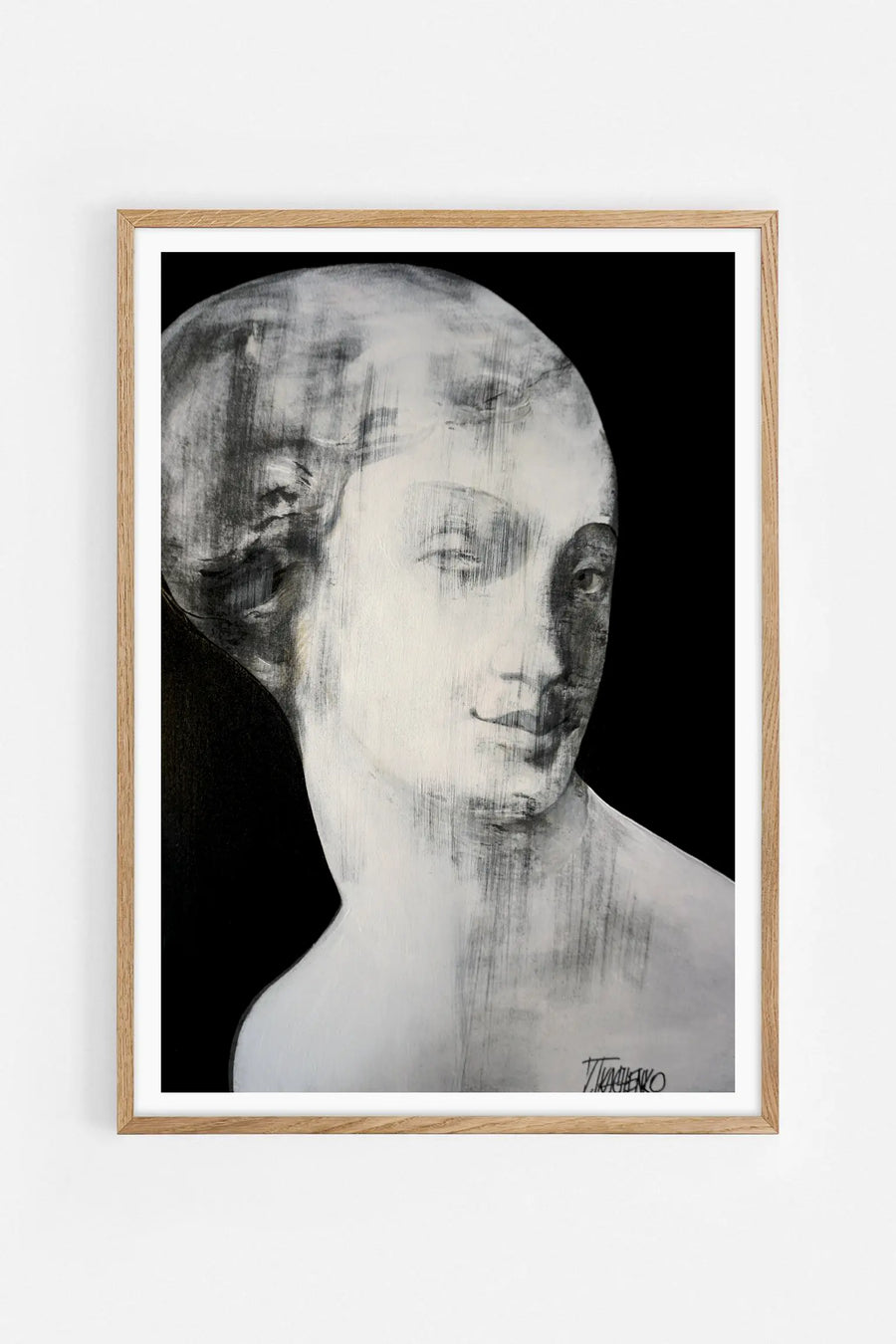 Elegant Abstract Woman — Illustration art print by Victor Tkachenko | Buy wall art online | Decollective