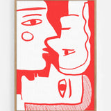 Abstract Faces Connection