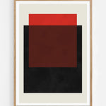 Abstract Color Blocks — Illustration art print by Vitor Costa | Buy wall art online | Decollective