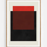 Abstract Color Blocks — Illustration art print by Vitor Costa | Buy wall art online | Decollective