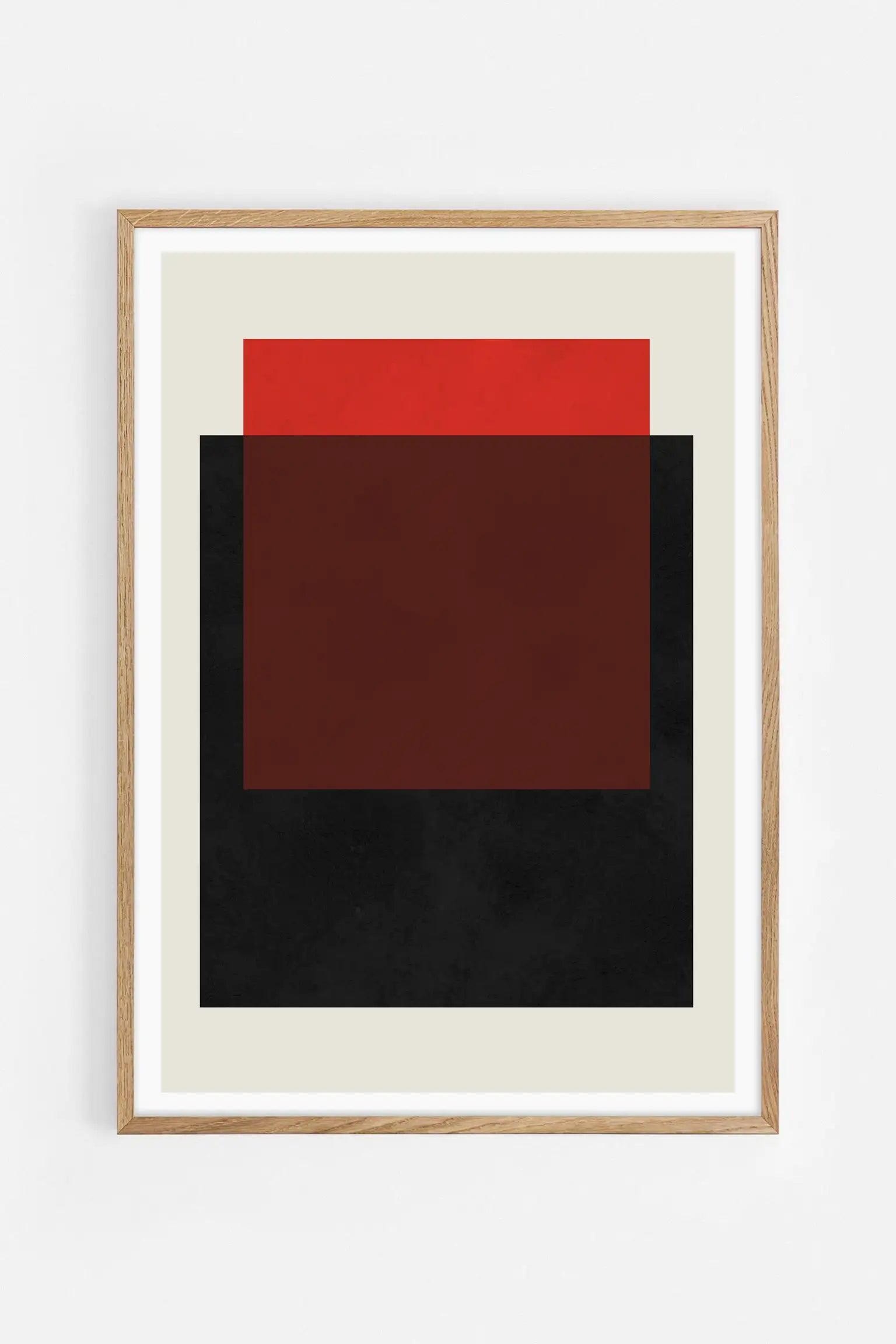 Abstract Color Blocks — Illustration art print by Vitor Costa | Buy wall art online | Decollective