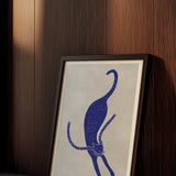 Elegant Blue Cat