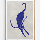 Elegant Blue Cat