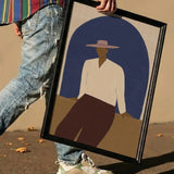 Man In Blue Arch