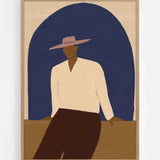 Man In Blue Arch