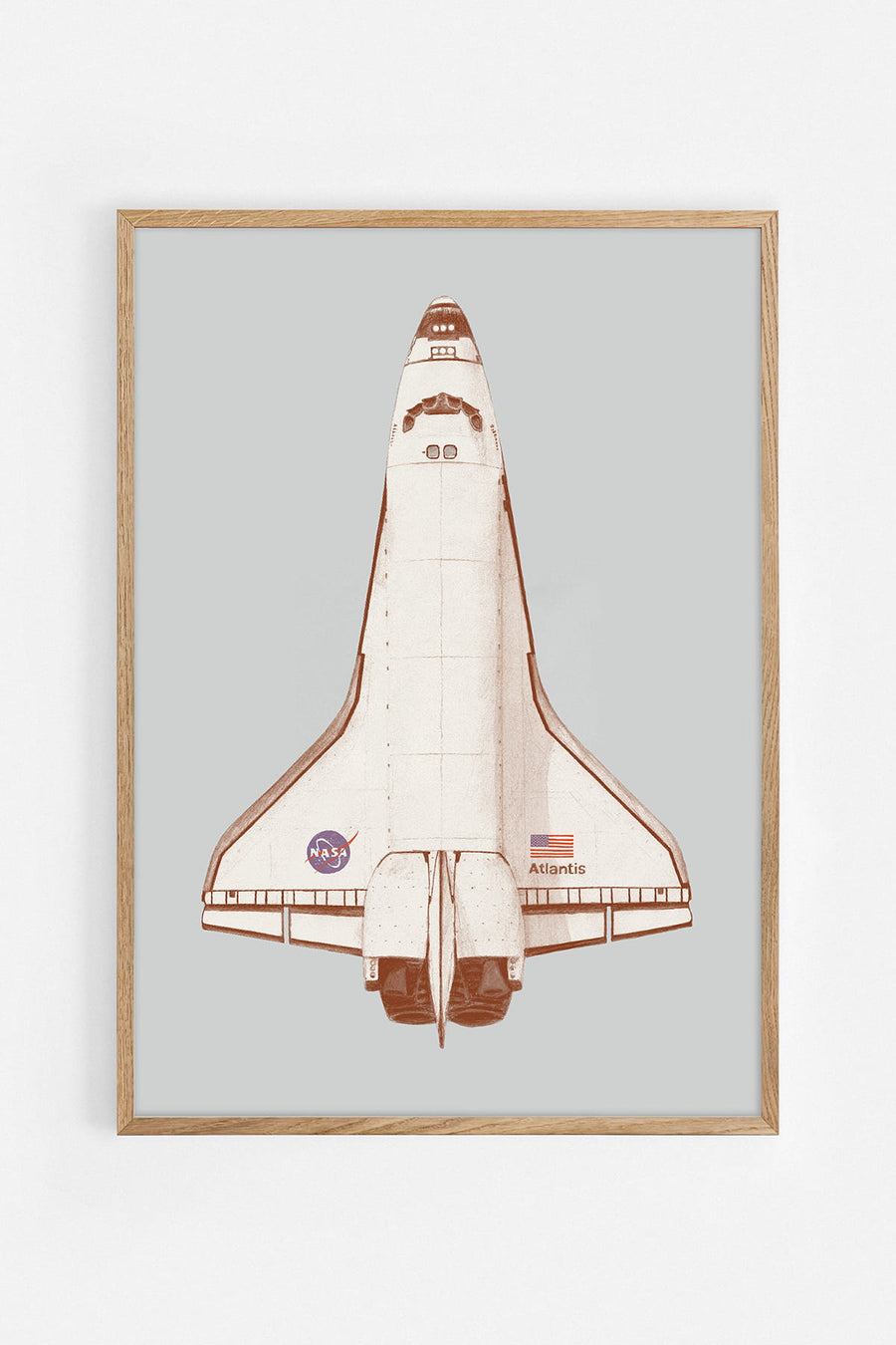 The atlantis — Illustration art print by Florent Bodart | Buy wall art online | Decollective