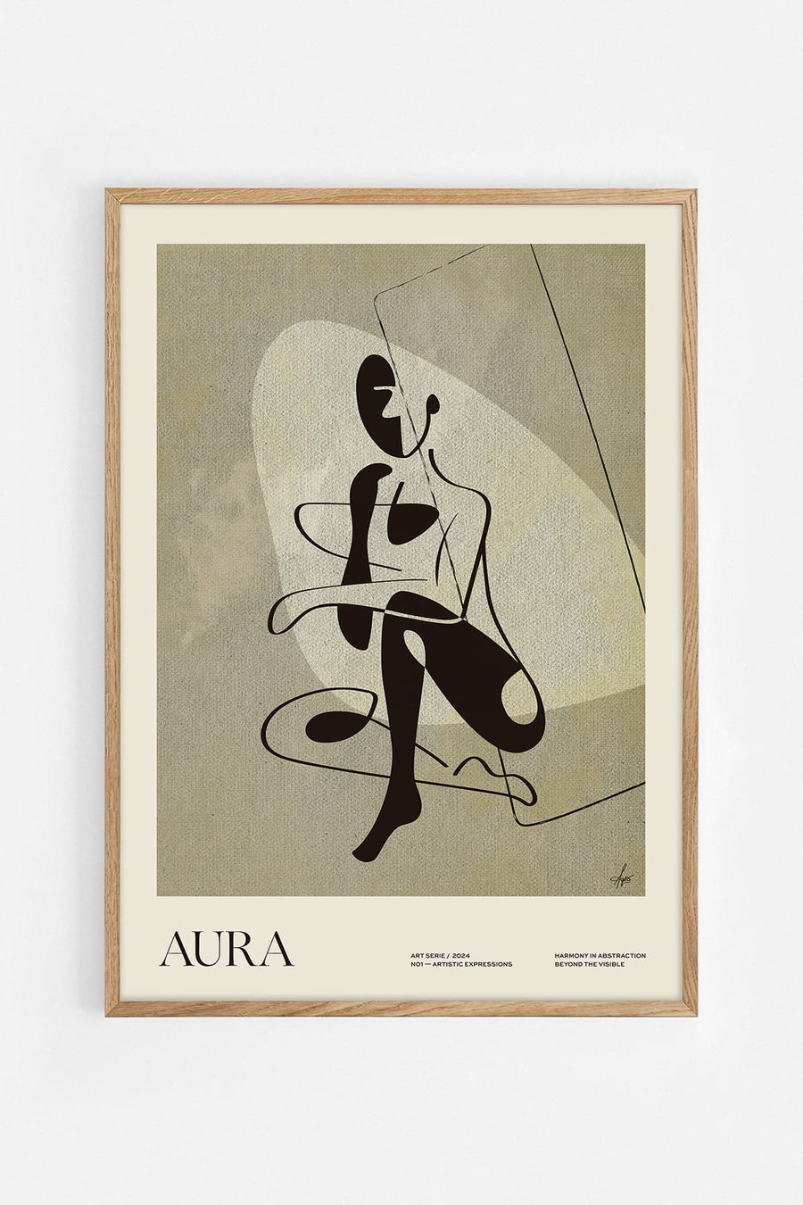 Aura — Illustration art print by Agustina Buerba | Buy wall art online | Decollective