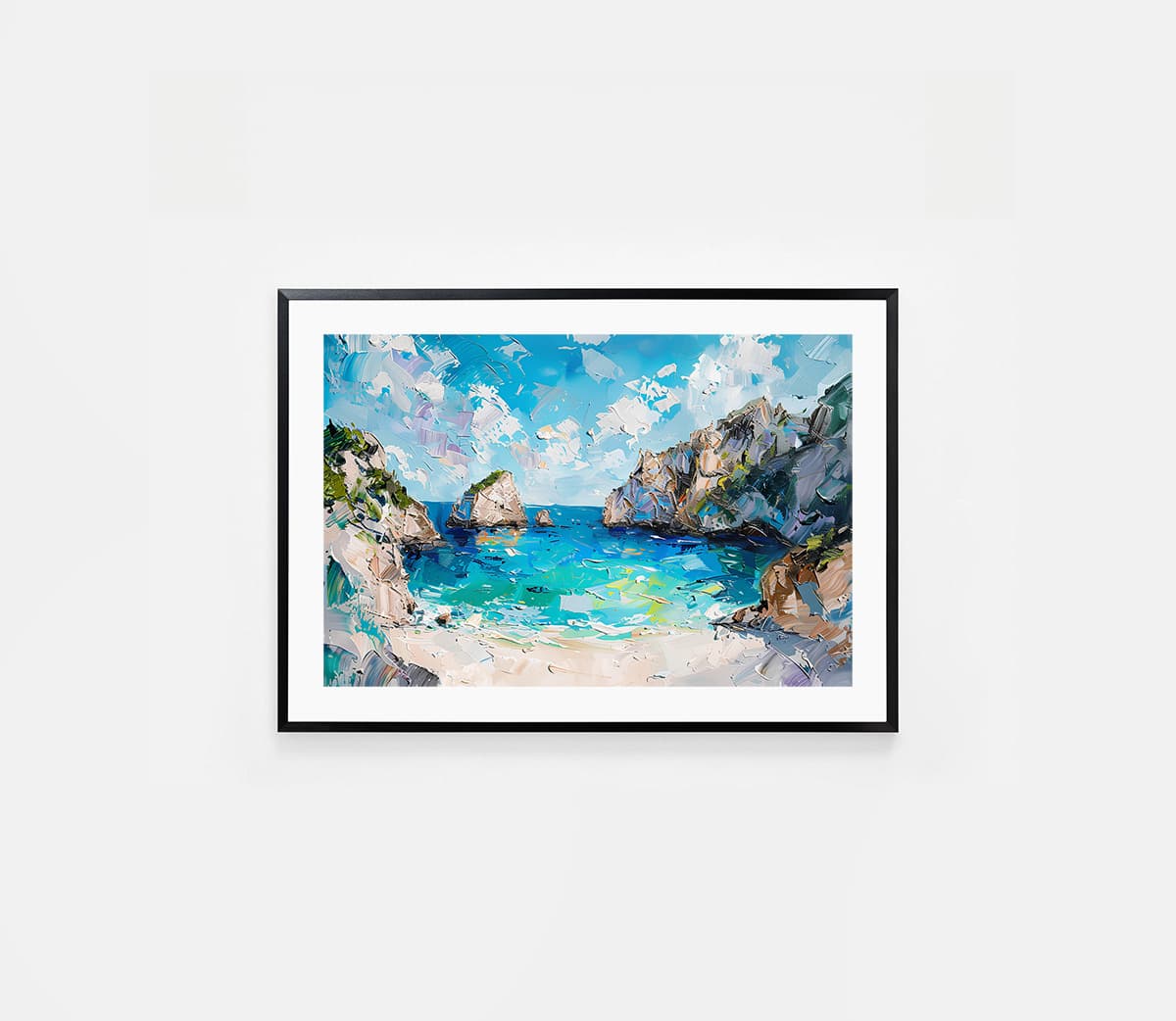 Beach painting