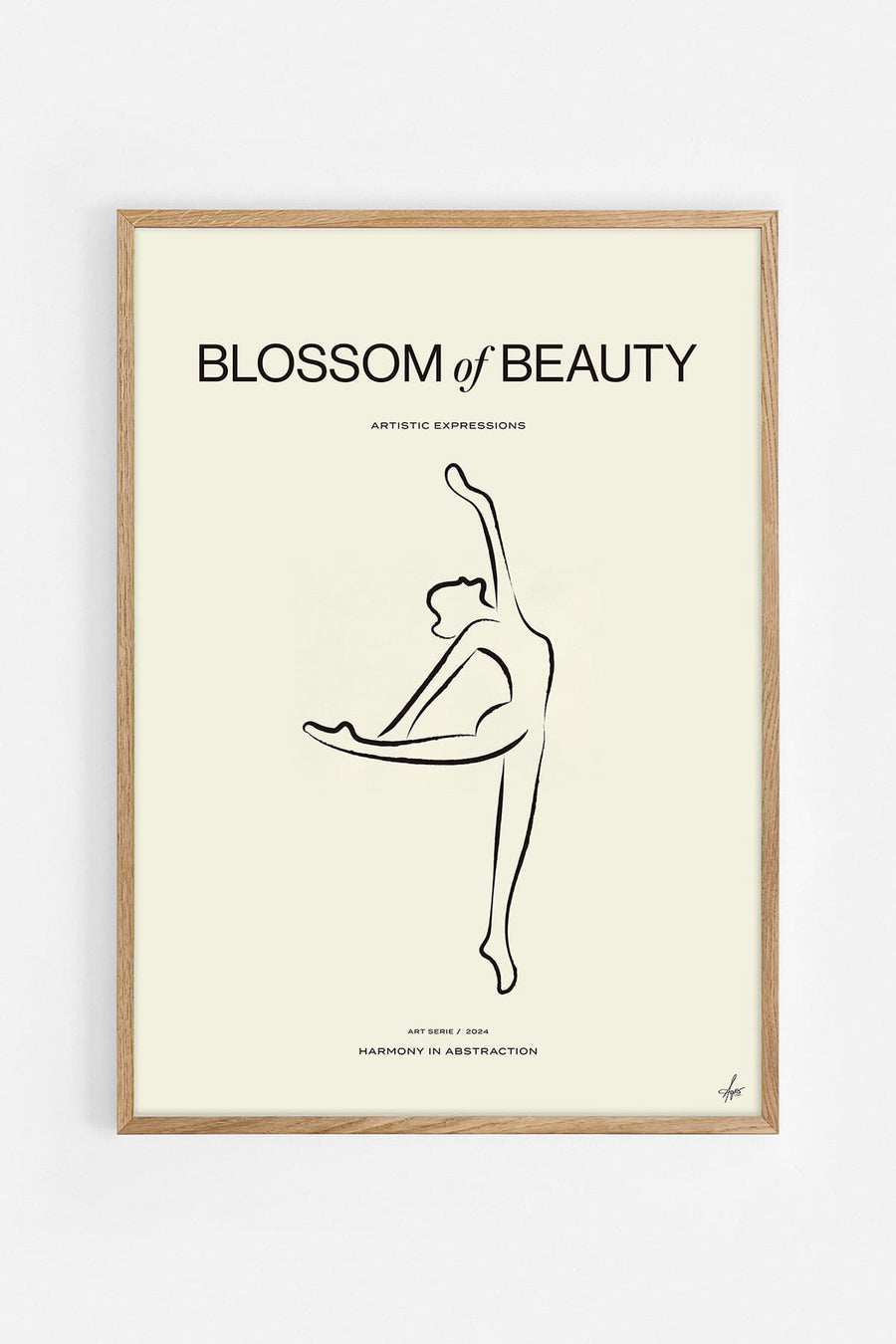 Blossom of Beauty — Illustration art print by Agustina Buerba | Buy wall art online | Decollective