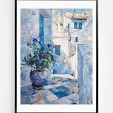 Blues and whites