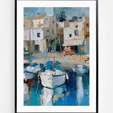 Boat in the harbor II