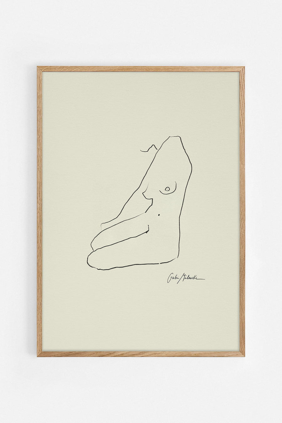 Body memory — Illustration art print by Gabriella Milewski | Buy wall art online | Decollective