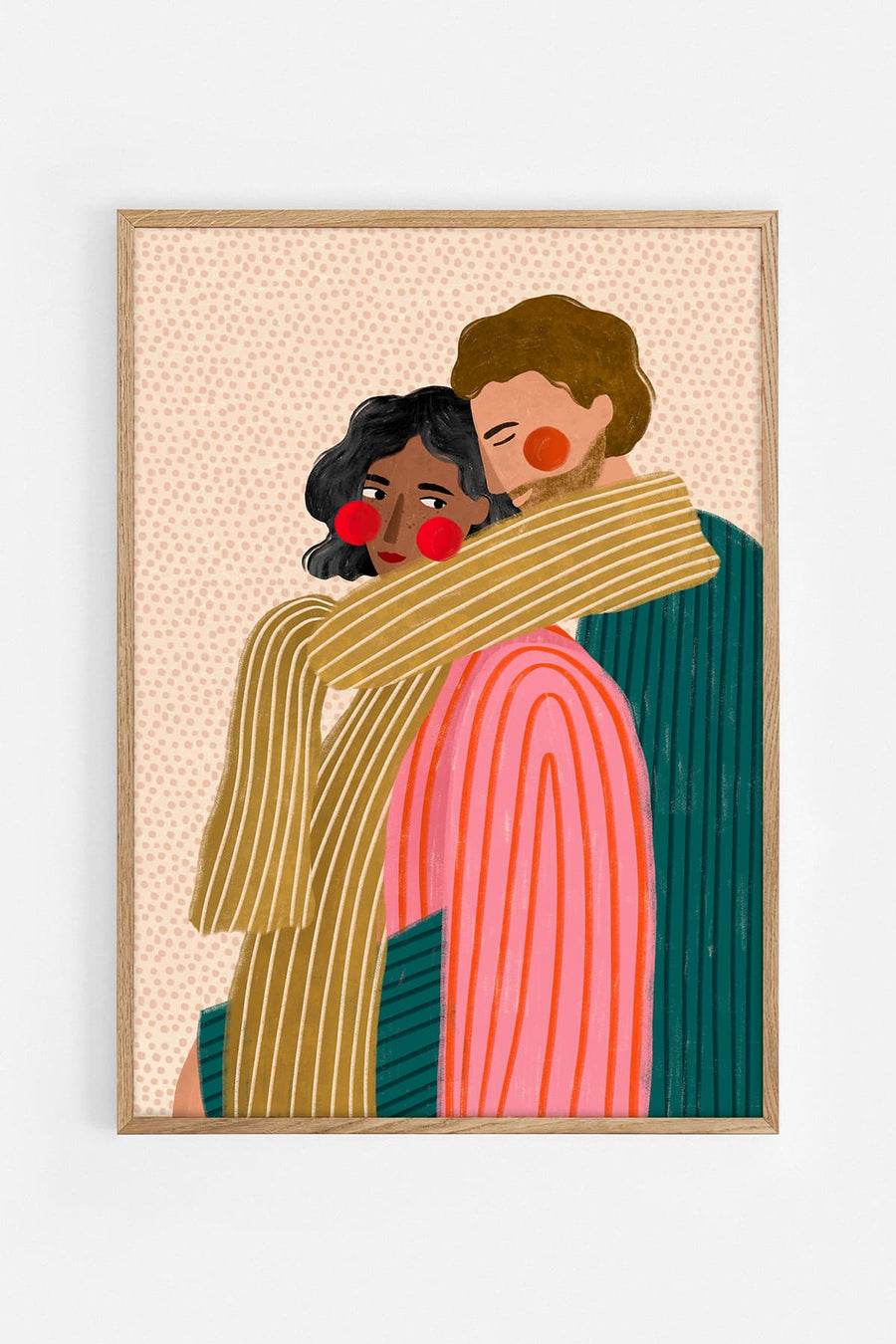 Bonding — Illustration art print by Bea Müller | Buy wall art online | Decollective