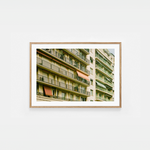 Parisian balconies Art Print | Helena Vereycken x decollective