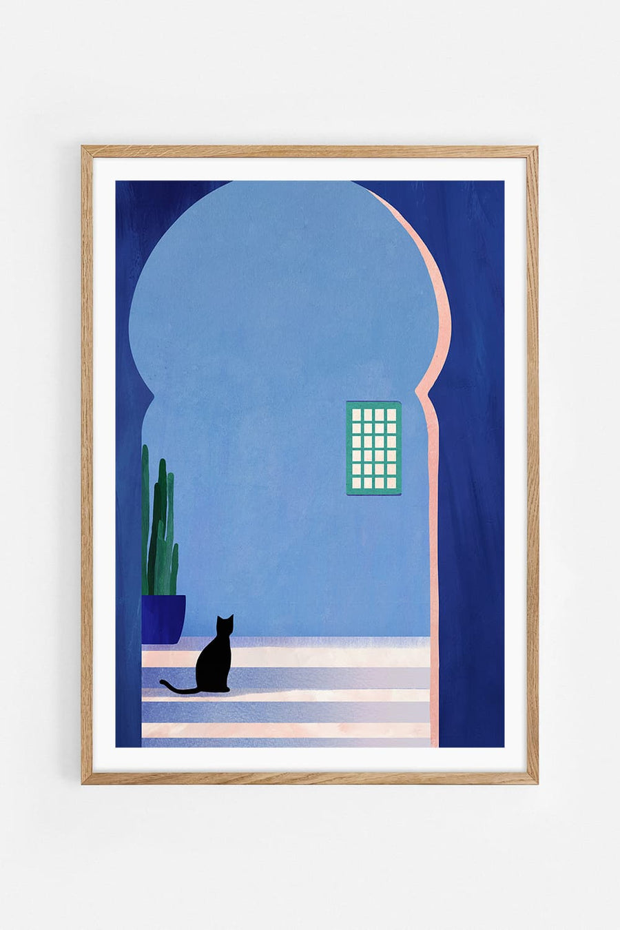 Cat, Morocco — Illustration art print by Henry Rivers | Buy wall art online | Decollective