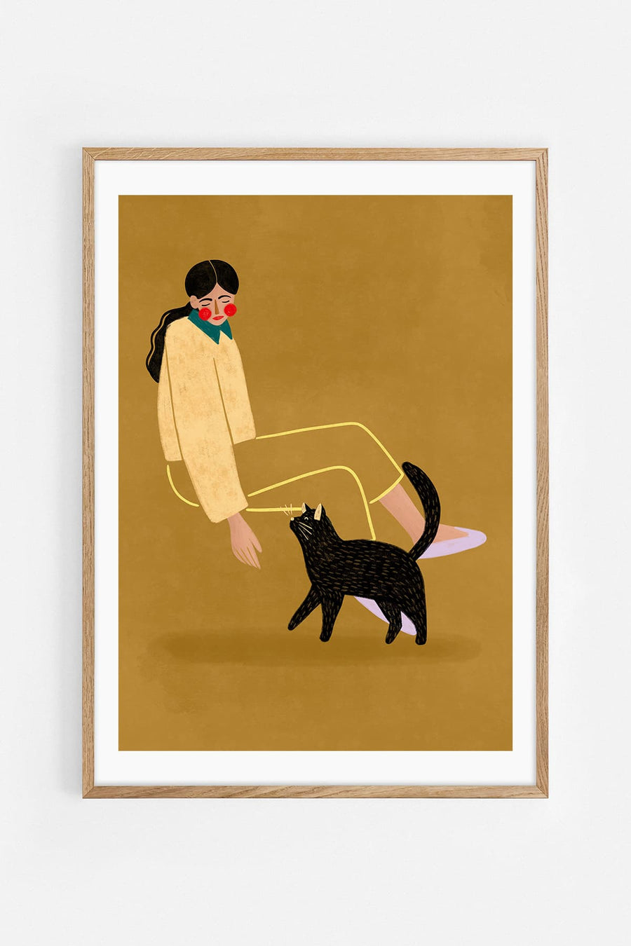 Cat Mum — Illustration art print by Bea Müller | Buy wall art online | Decollective
