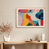 Abstract painting - Colors of Mallorca