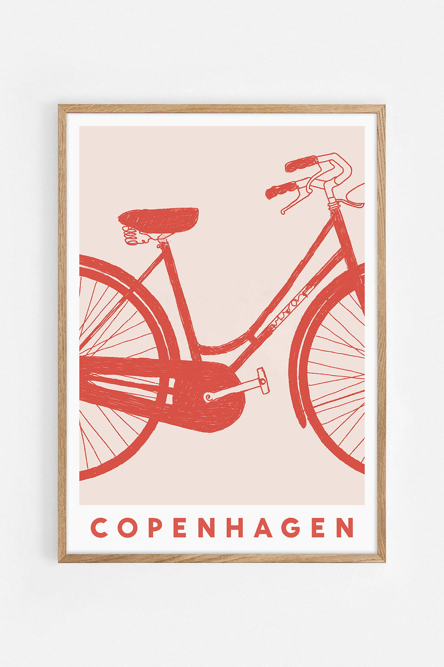 Copenhagen — Illustration art print by Florent Bodart | Buy wall art online | Decollective