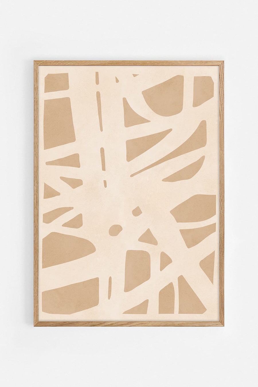 Curved shapes II — Abstract art print by Vitor Costa | Buy wall art online | Decollective