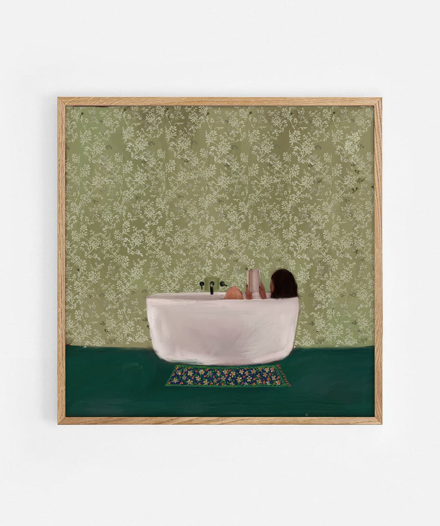 Deep soak — Illustration art print by Osheen Vijin | Buy wall art online | Decollective