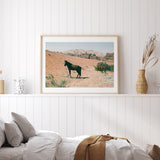 Desert horses Art Print | Helena Vereycken x decollective