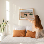 Desert horses Art Print | Helena Vereycken x decollective